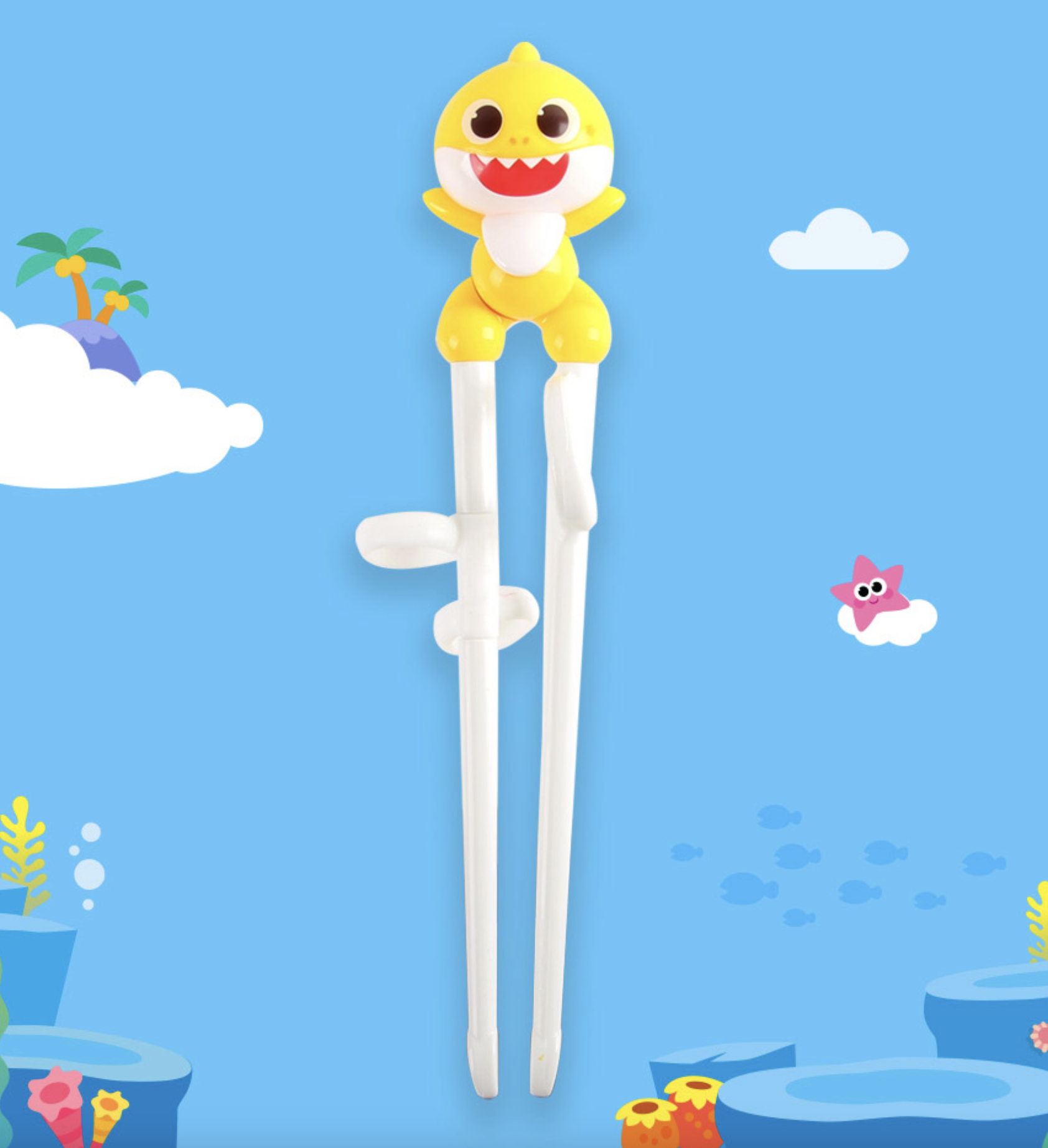 Baby Shark 學習筷子