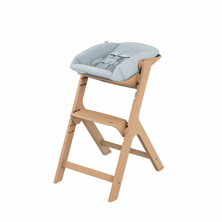 荷蘭MAXI COSI-Nesta 多階段高腳成長餐椅-新生兒躺椅組