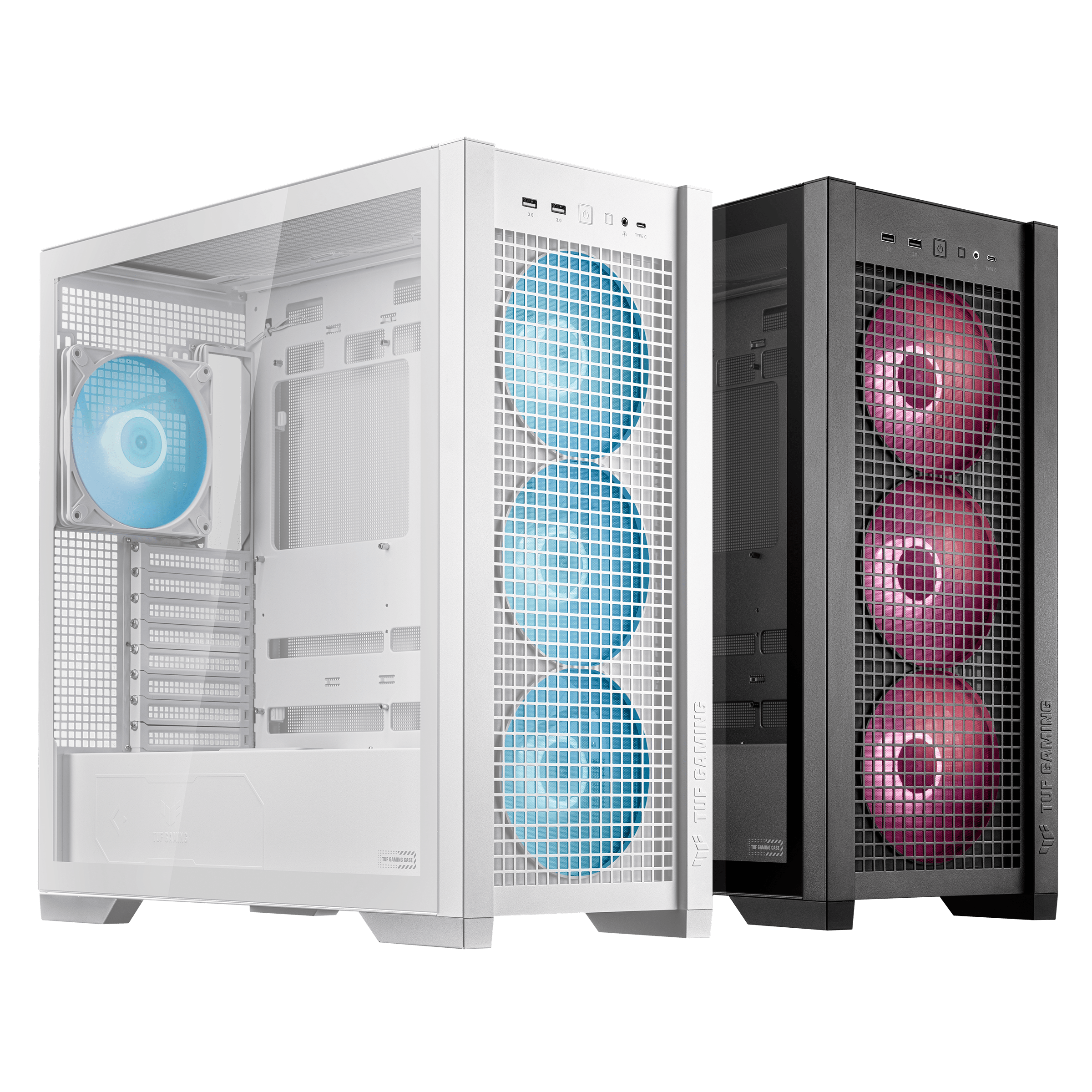 2024 お歳暮【公式】 - 人気ブランド Gaming TUF GT302 #支援背插式主機板 #White #Black ARGB エアコン