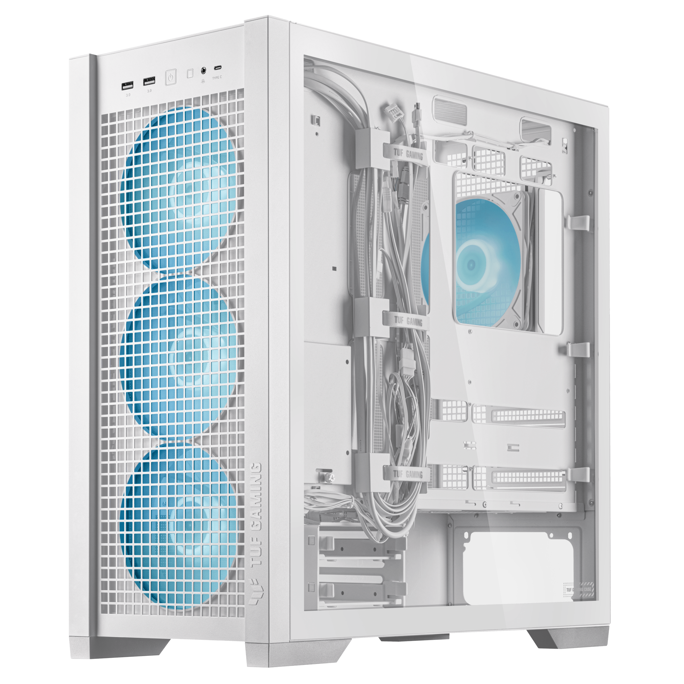 が大特価！ TUF Gaming GT302 ARGB #Black #White #支援背插式主機板 エアコン