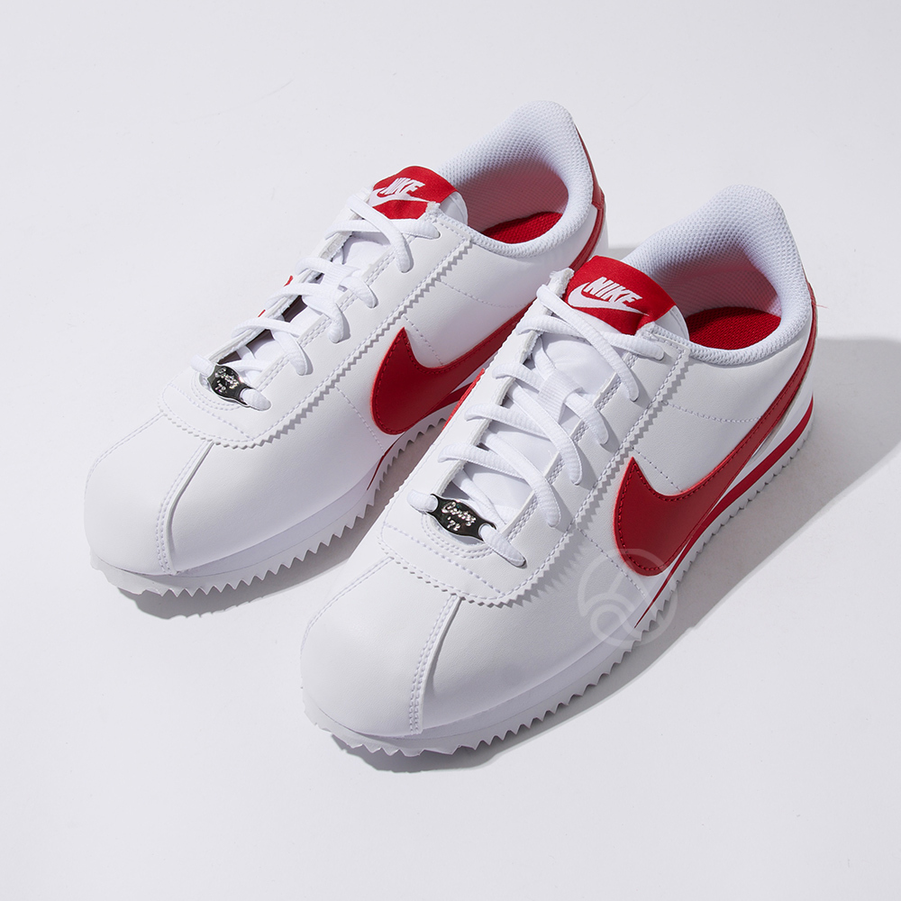 Nike Cortez Basic SL 大童 白紅 鐵牌 阿甘鞋 復古鞋 運動 休閒鞋 904764-101