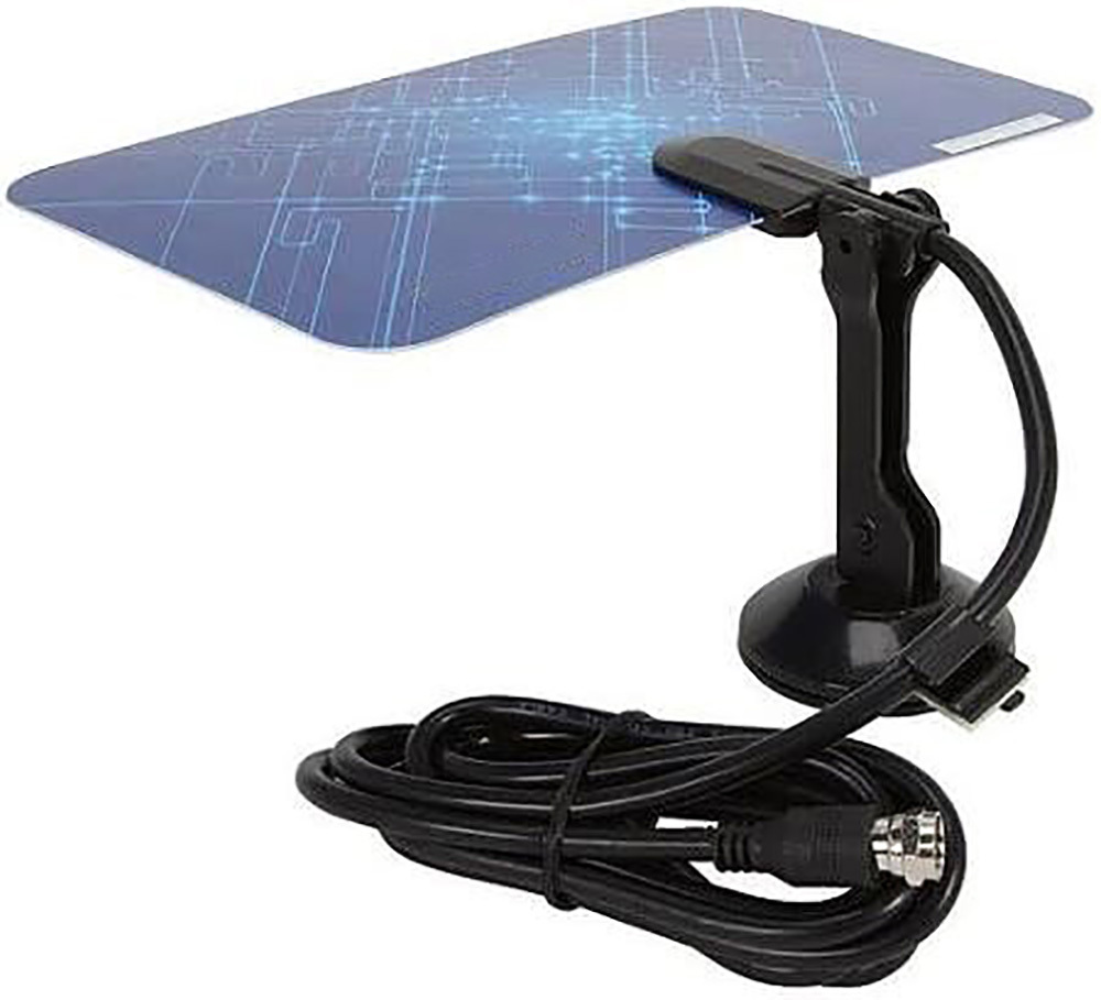 GLOLUX OCHO | TV Antenna Super Thin Indoor HDTV Antenna - 25 Miles Range (110AN)