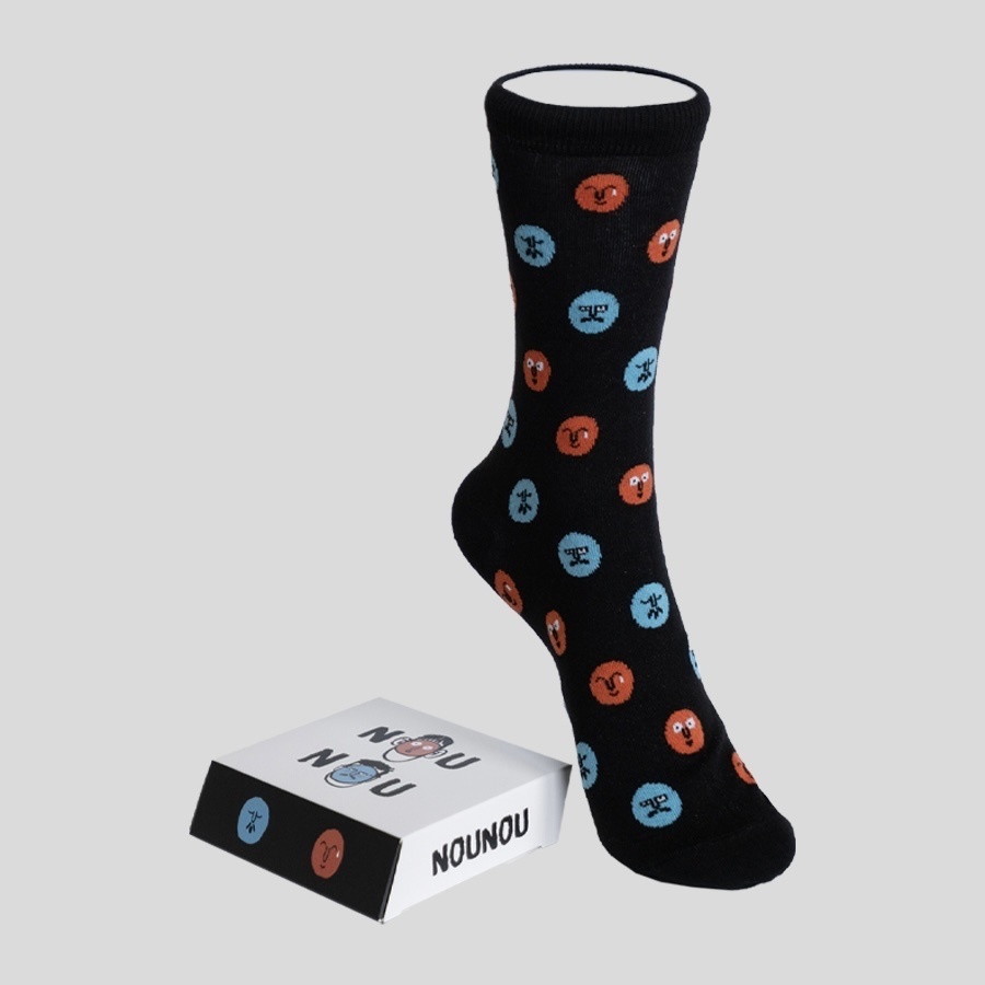 Nounou 表情長襪