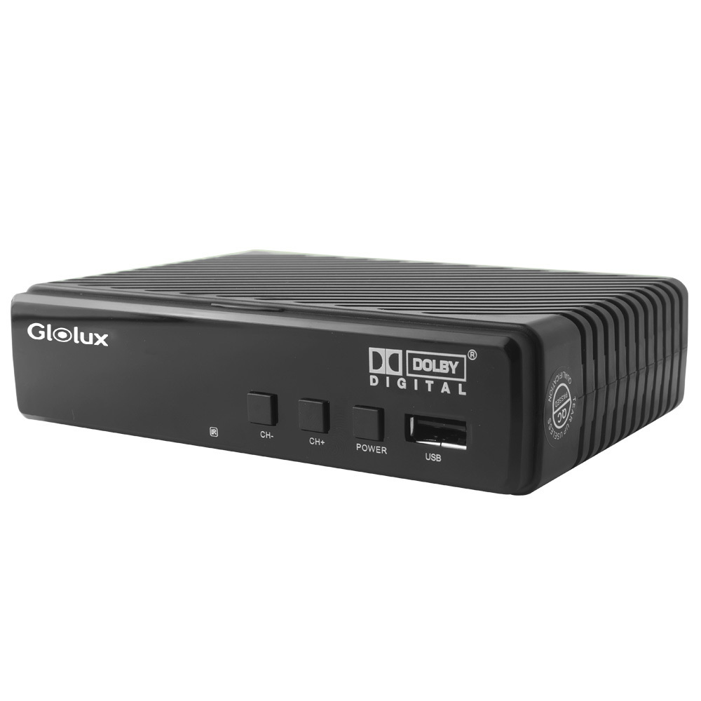 GLOLUX OCHO | ATSC Digital Converter Box with Recording / Media Player / TV Tuner Function (130STB)
