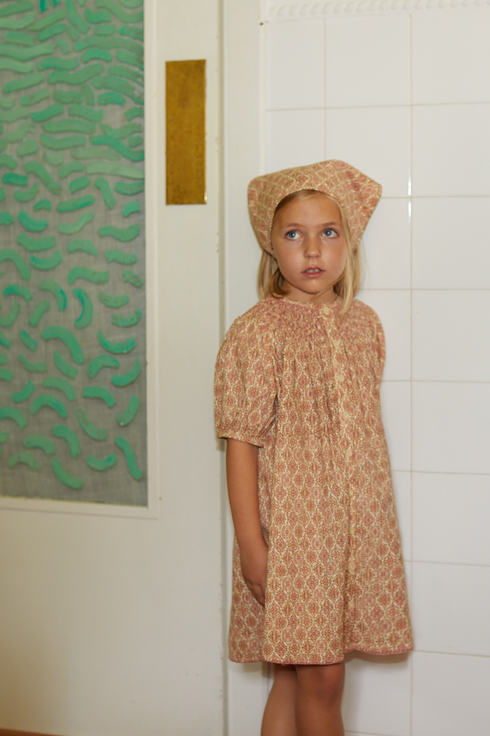 Apolina - Carina Smock Dress - Golden Grove