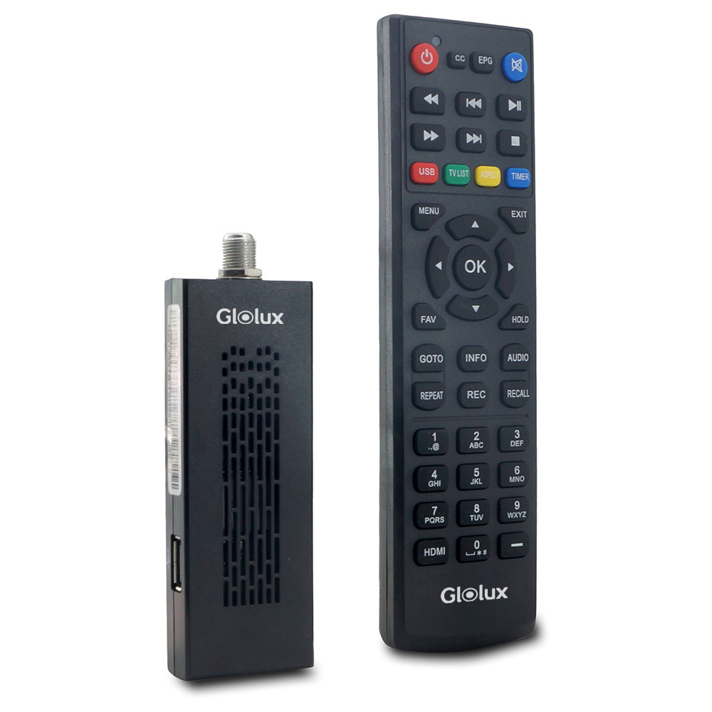 GLOLUX OCHO | ATSC Digital Converter Box TV Stick /with Recording / Media Player / TV Tuner Function (135STB)