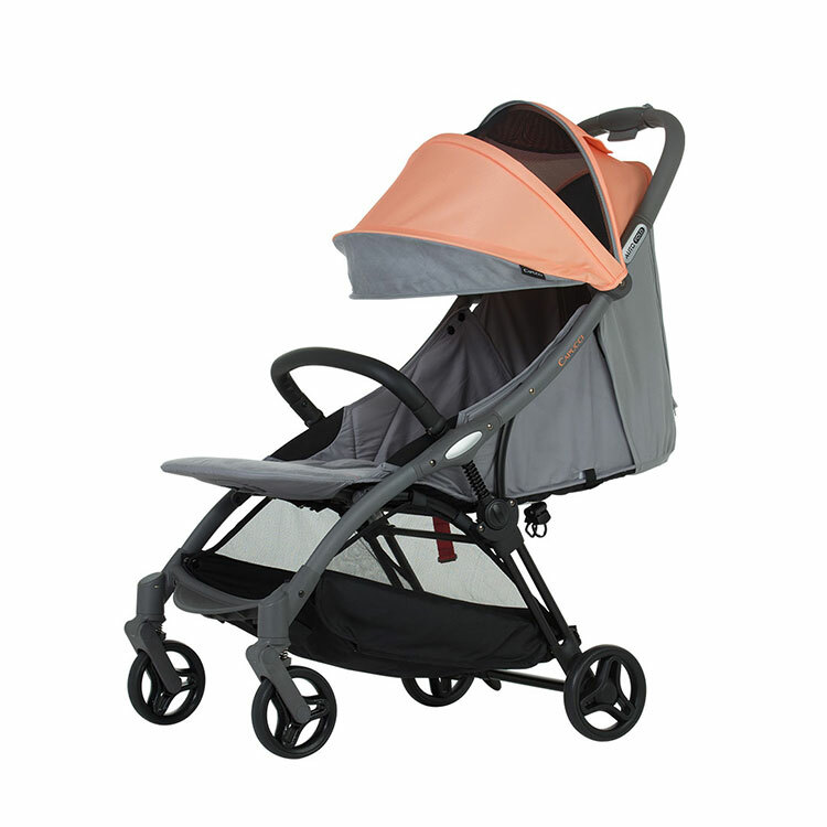 【搭贈雨罩】美國Capucci卡普奇自動收車運動版｜折疊嬰兒推車