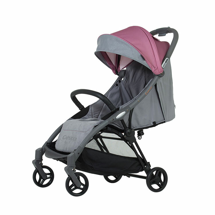 【搭贈雨罩】美國Capucci卡普奇自動收車運動版｜折疊嬰兒推車