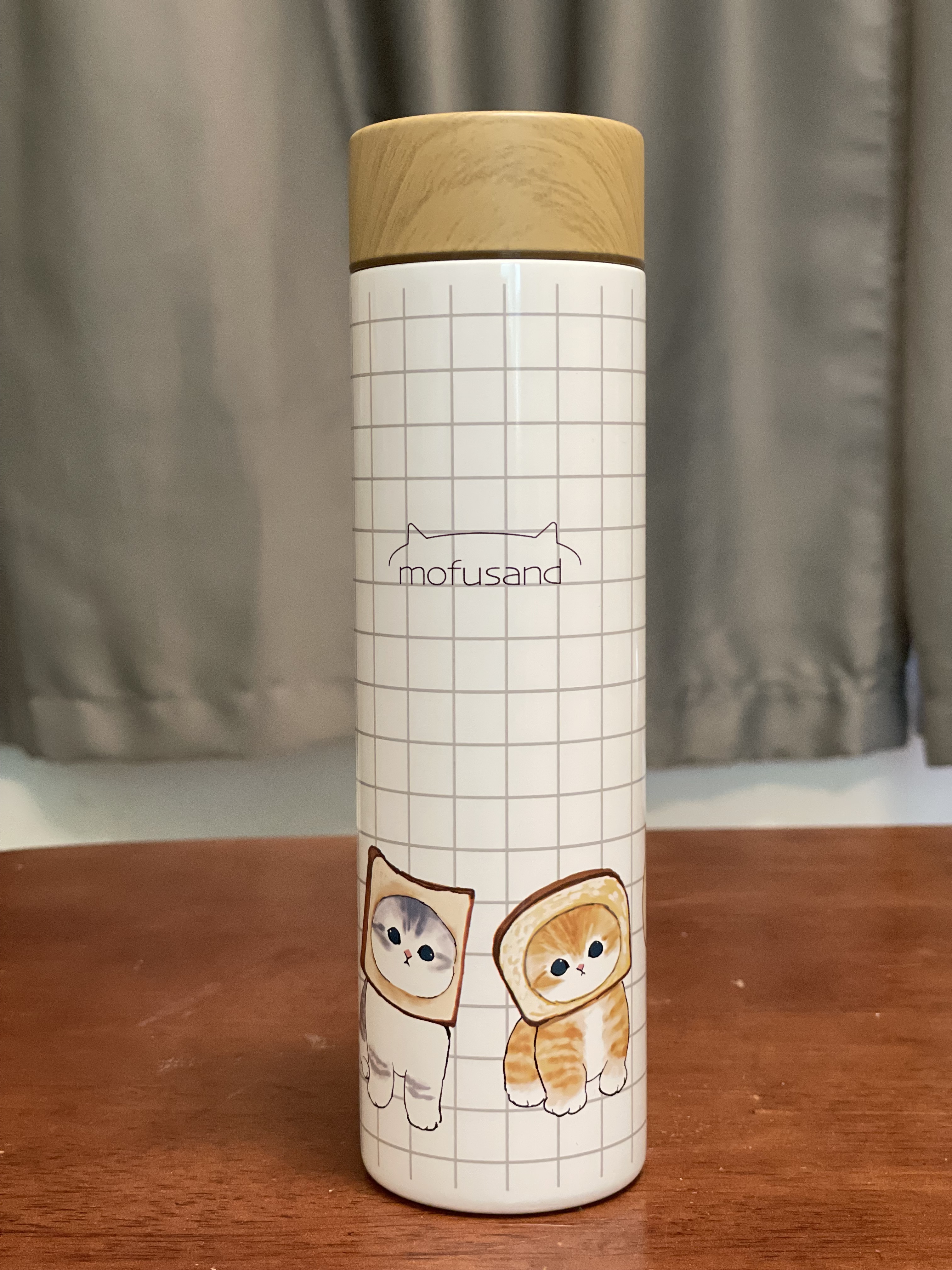 日本進口Mofusand 400ml真空魔法保溫瓶（L size）