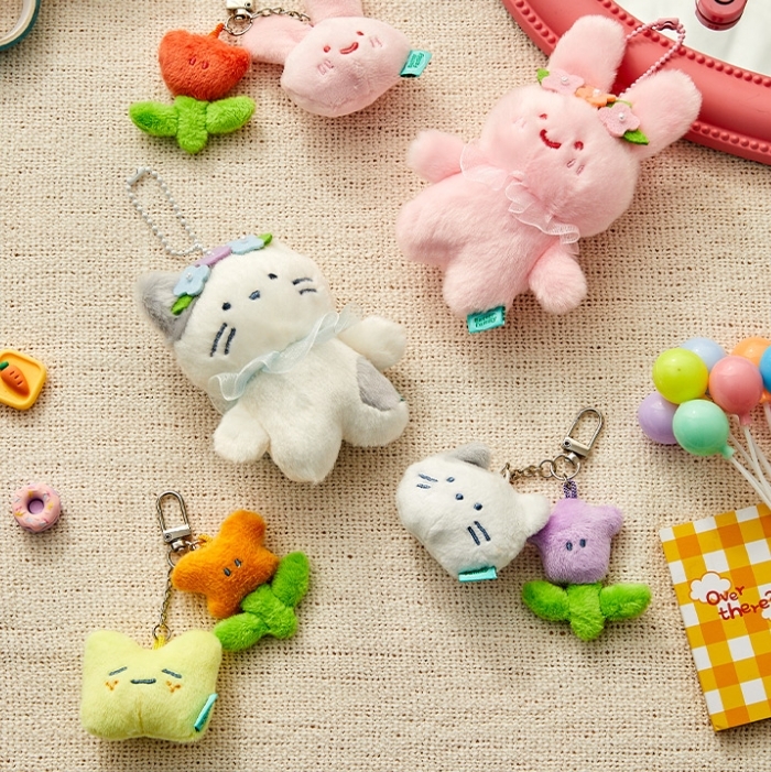 【Butter Family】綻放鑰匙圈 (兩種)