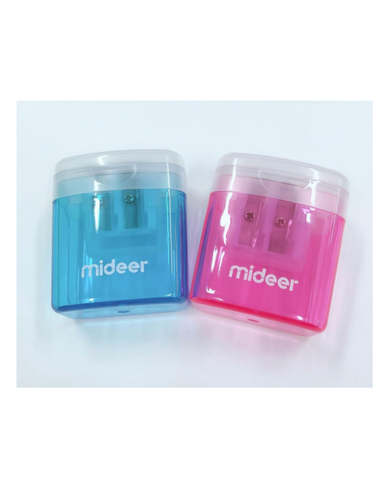mideer 雙筒鉛筆刨 (紅色/藍色)