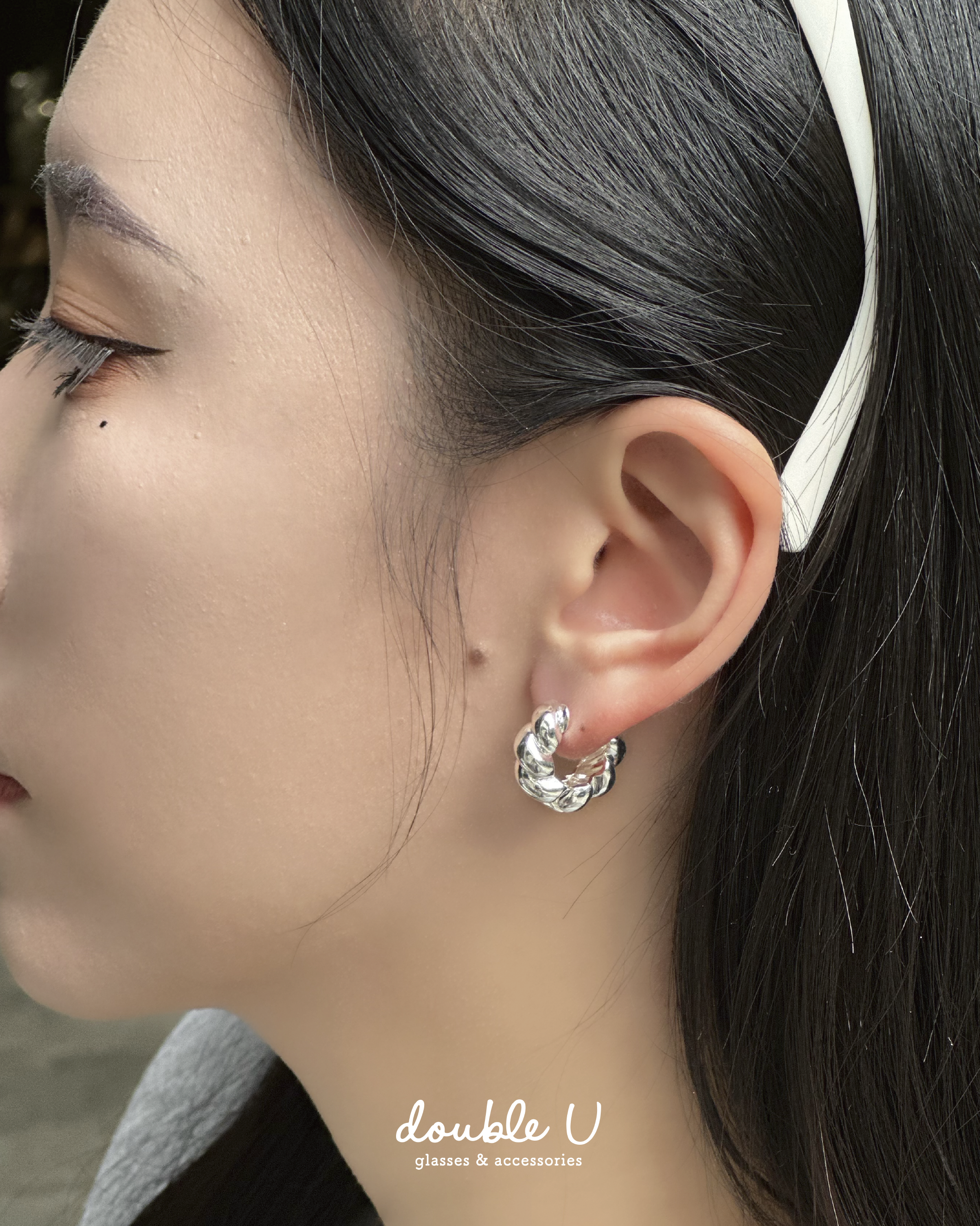 螺旋可頌耳環・Earring (GEC10293)