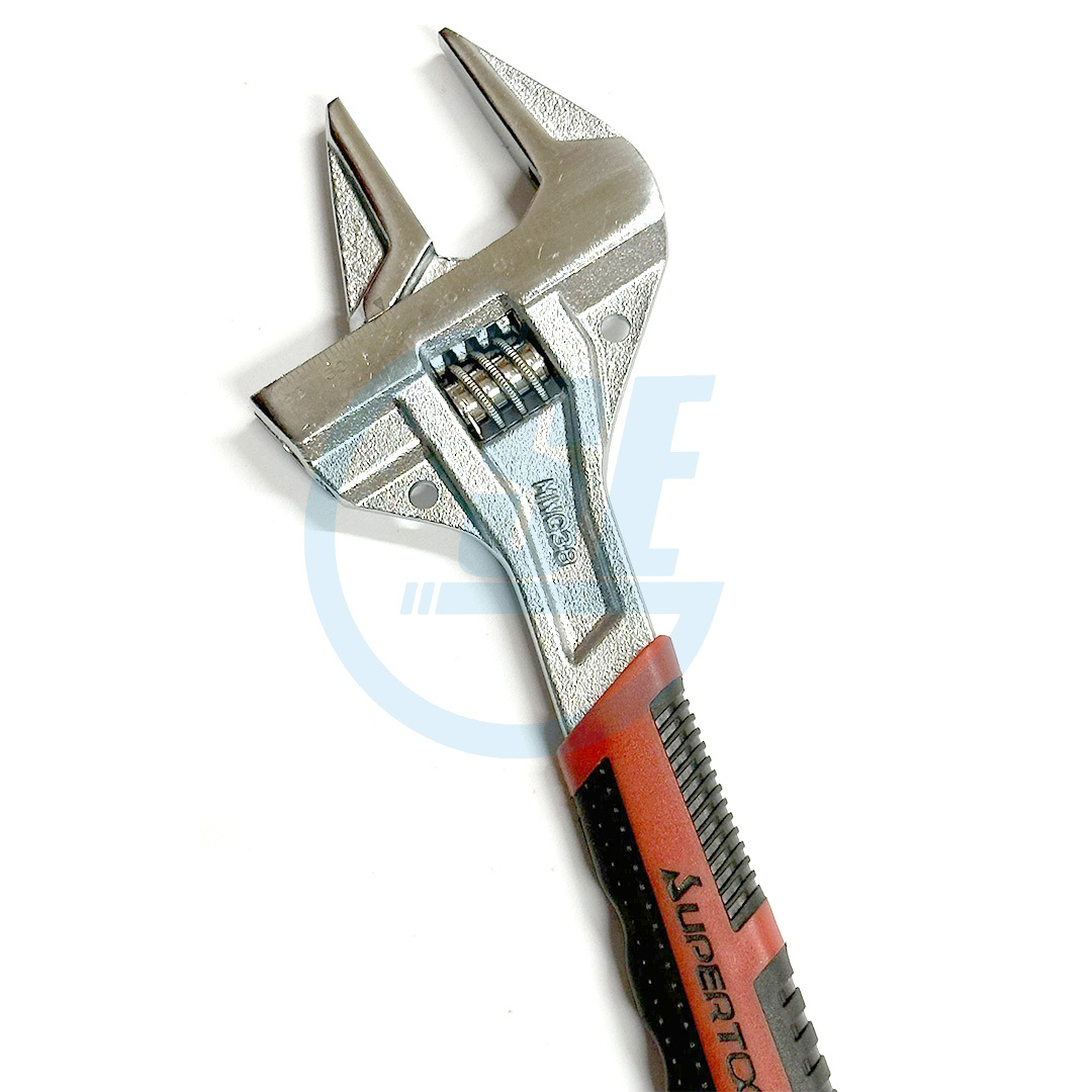 "SUPER" 日本防滑柄薄身大口仔昔士(活動扳手)