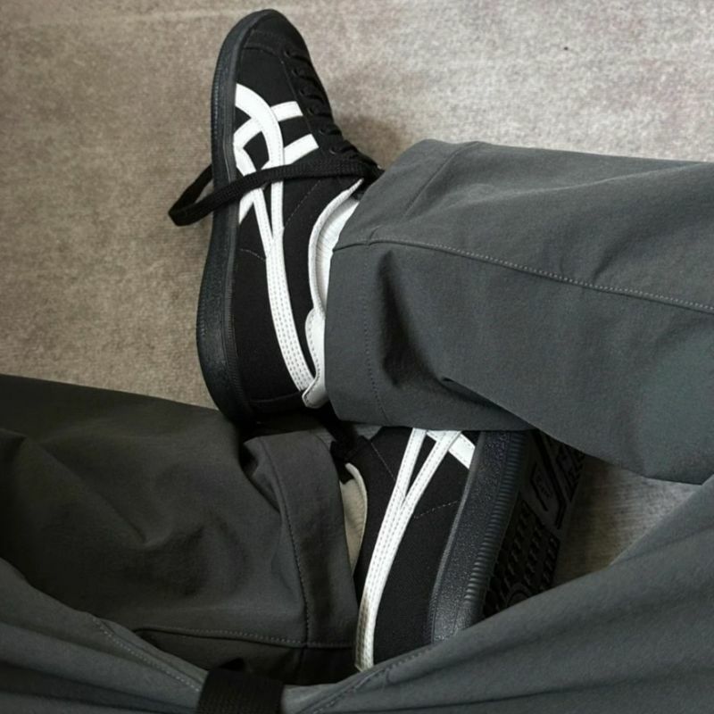 Onitsuka Tiger 鬼冢虎 DD Trainer 男女同款 黑色