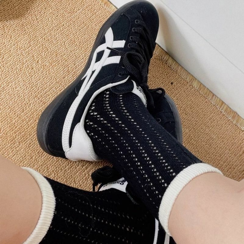 Onitsuka Tiger 鬼冢虎 DD Trainer 男女同款 黑色