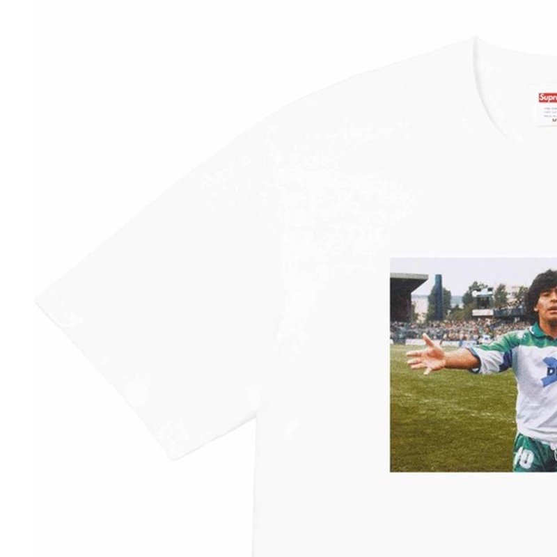 SUPREME MARADONA TEE WHITE SS24T31-WE [台灣現貨]