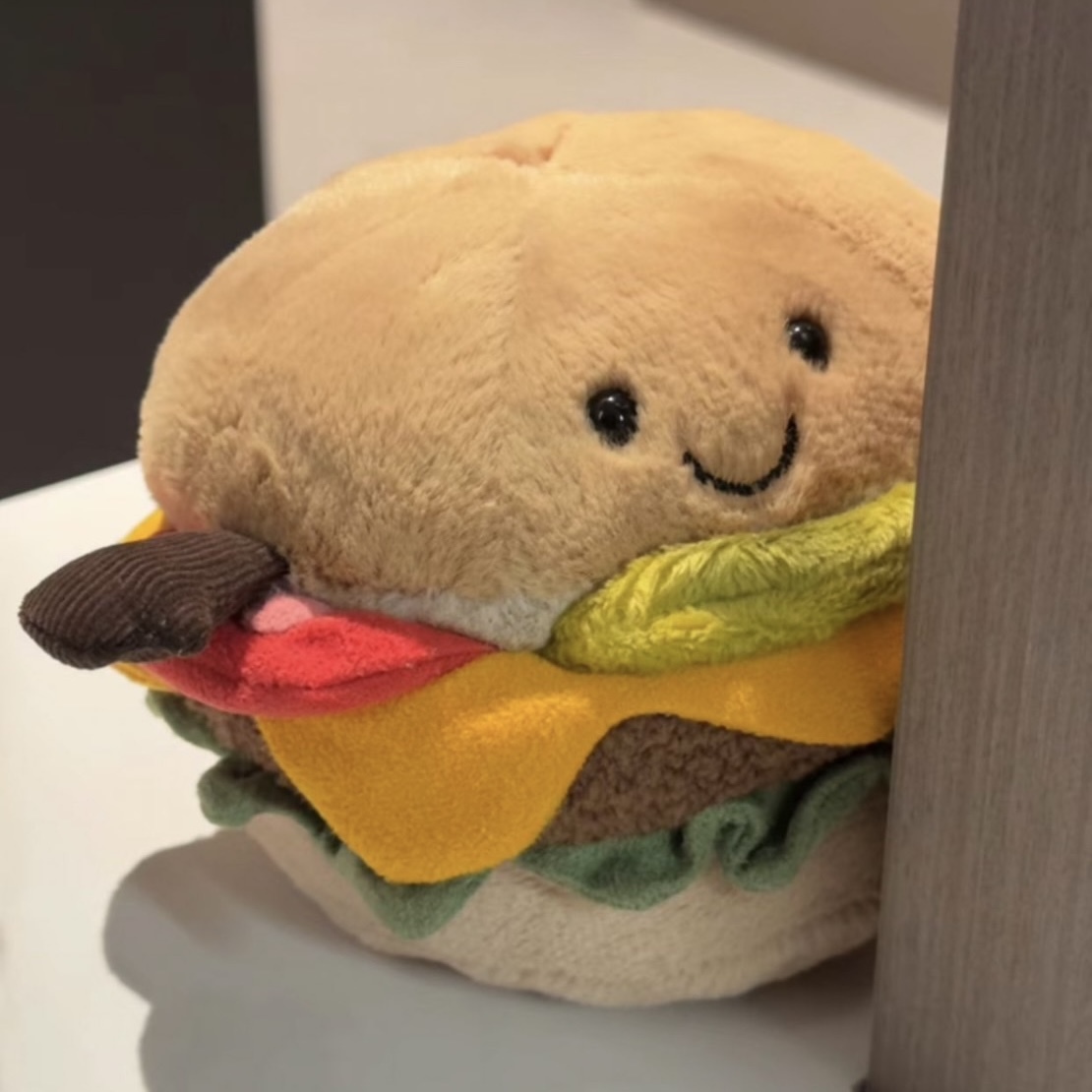 英國 JELLYCAT 頂級絨毛 漢堡玩偶 //預購