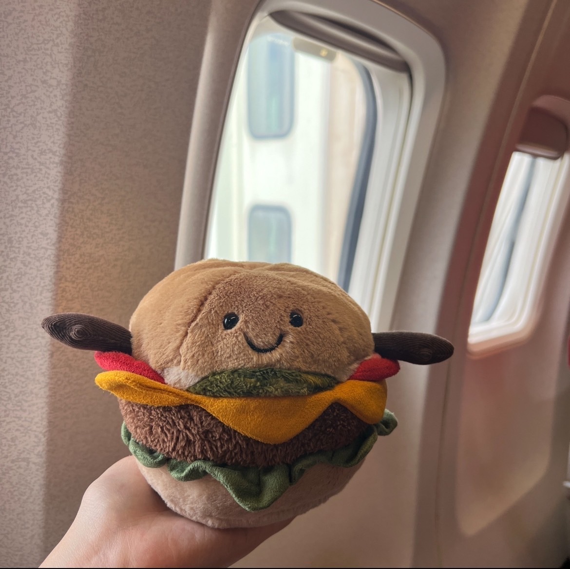 英國 JELLYCAT 頂級絨毛 漢堡玩偶 //預購