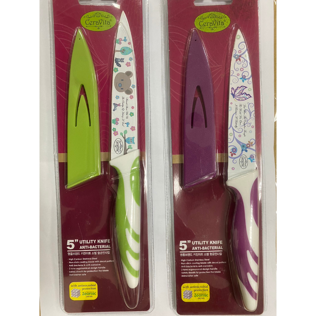 CeraVita｜韓式印花水果刀 5吋