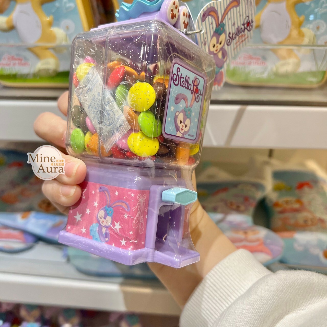 史黛拉露 星黛露 StellaLou 扭蛋機造型 糖果盒 -香港迪士尼樂園