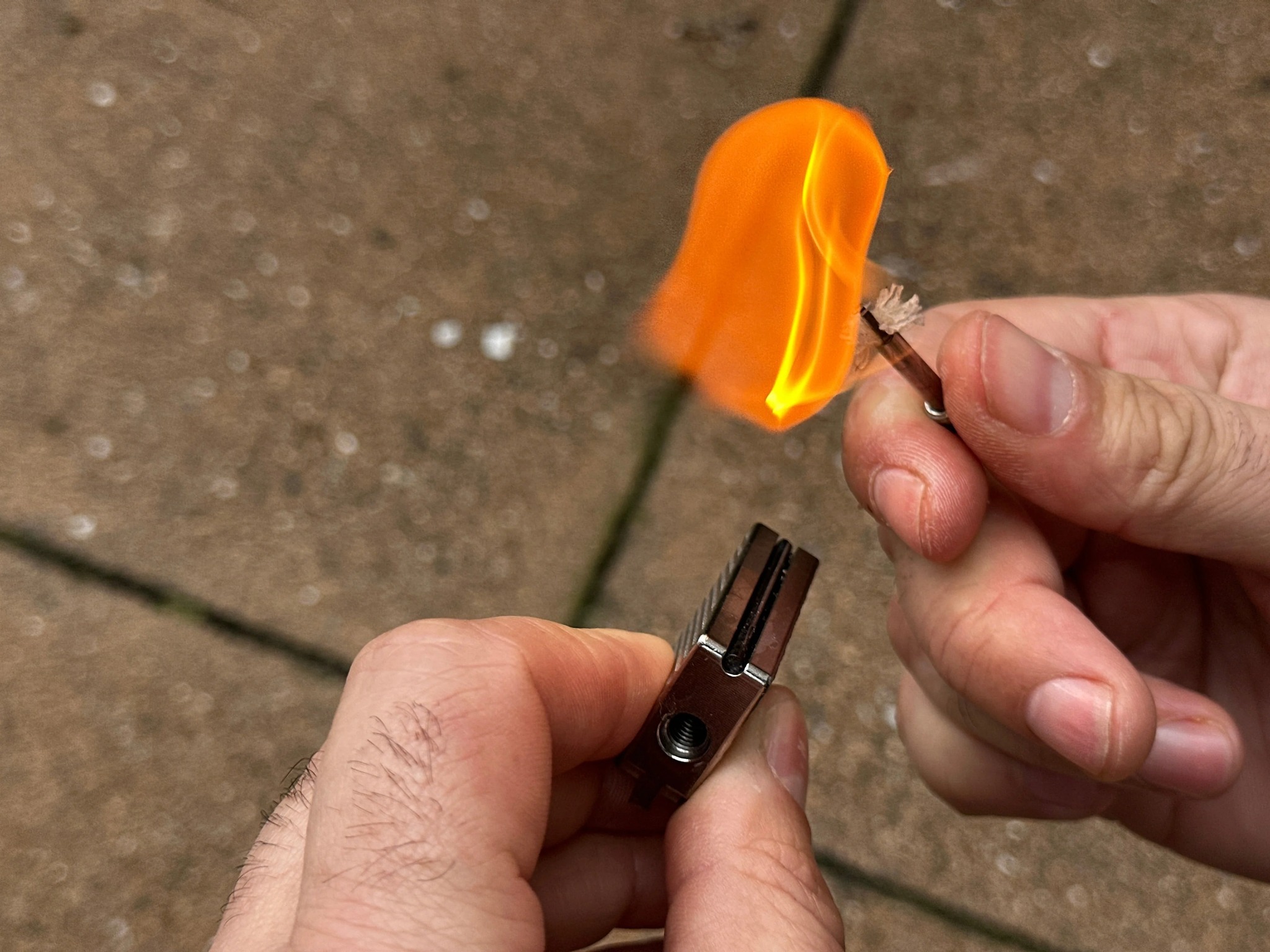 CountyComm Flame Vault Match -Maratac®鈦製打火機
