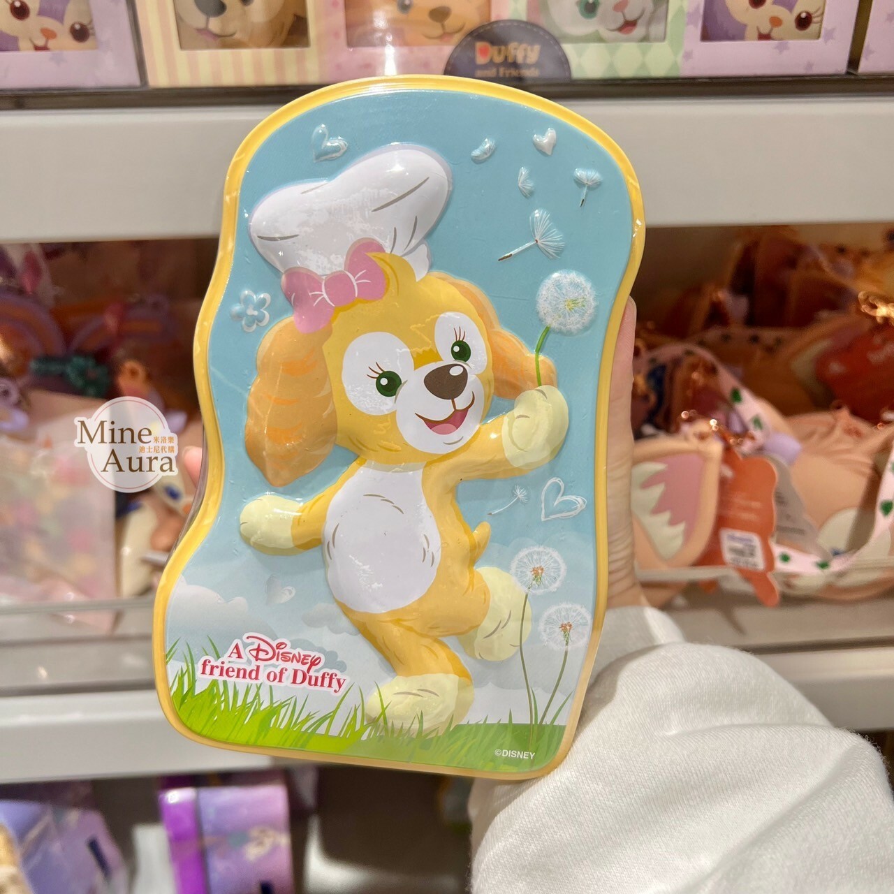 可琦安 餅乾 CookieAnn 曲奇餅 餅乾 造型 鐵盒 -香港迪士尼樂園