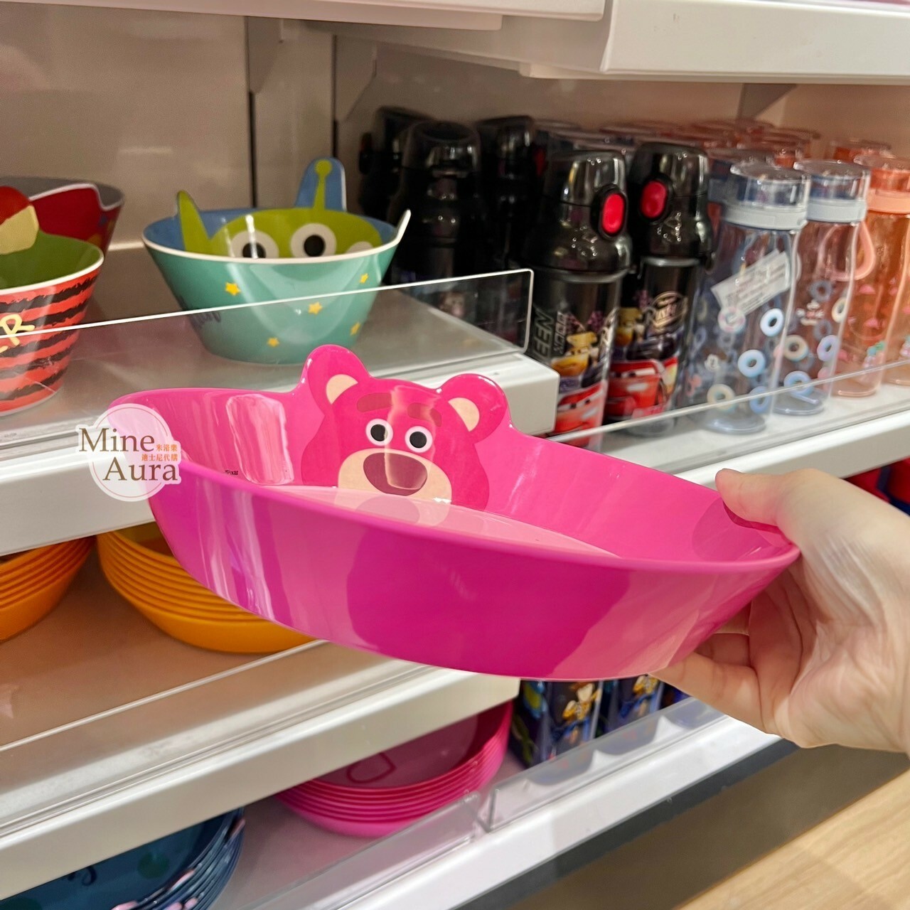 熊抱哥 Lotso 兒童 餐具 造型餐盤 玩具總動員 Toy Story -香港迪士尼樂園