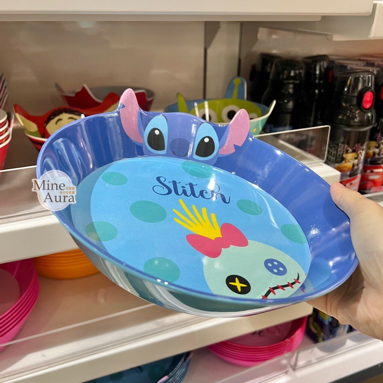 (現貨) 史迪奇 Stitch 兒童 餐具 造型餐盤 星際寶貝 Lilo & Stitch -香港迪士尼樂園