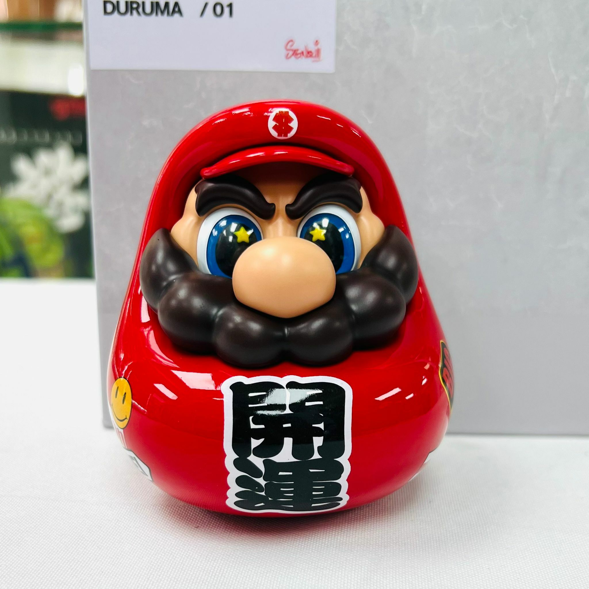SENZII千紙×超級達摩SuperDaruma“開運”(25cm/9cm)