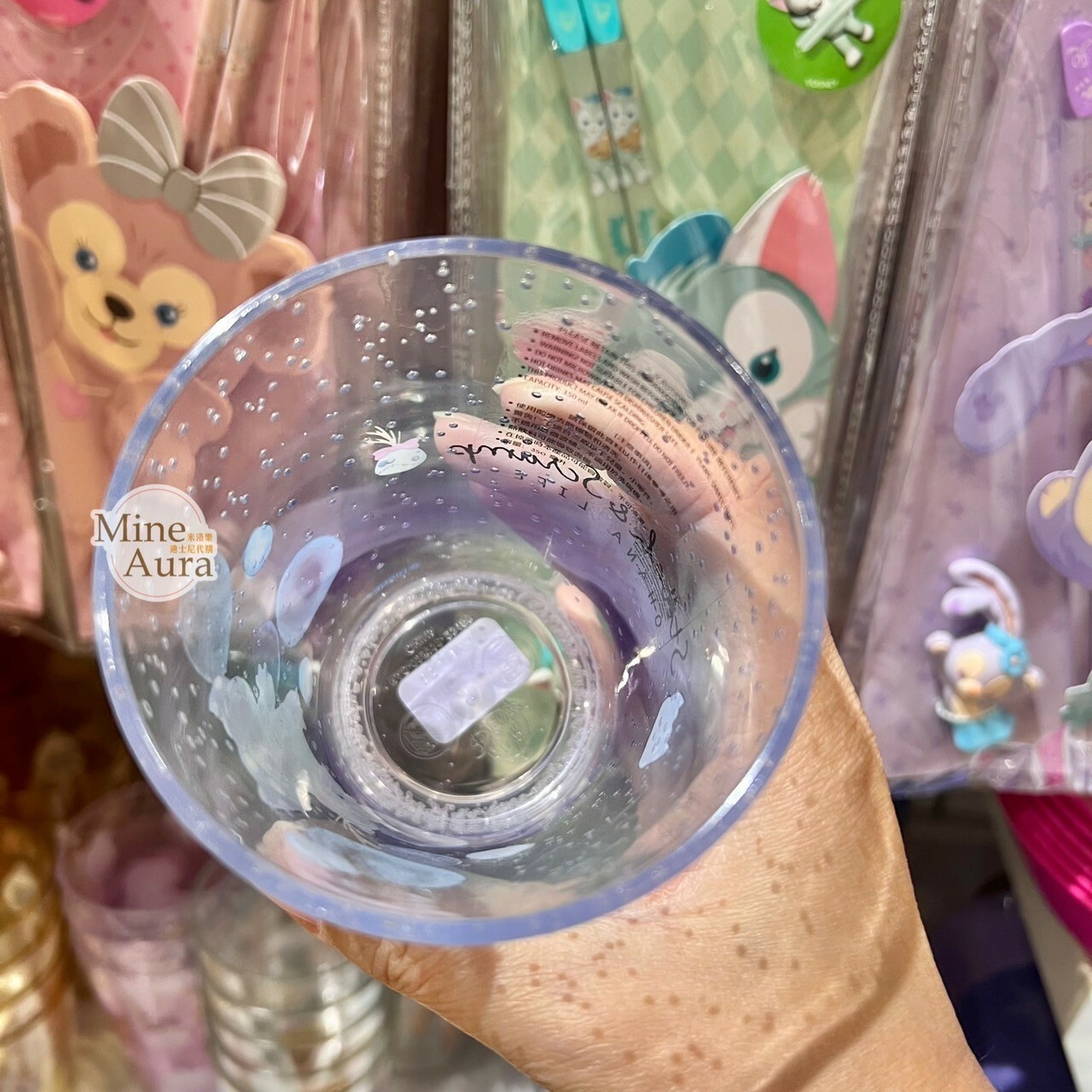 史迪奇 Stitch 醜丫頭Scrump 圖案 氣泡感 設計 水杯 星際寶貝 Lilo & Stitch -香港迪士尼樂園
