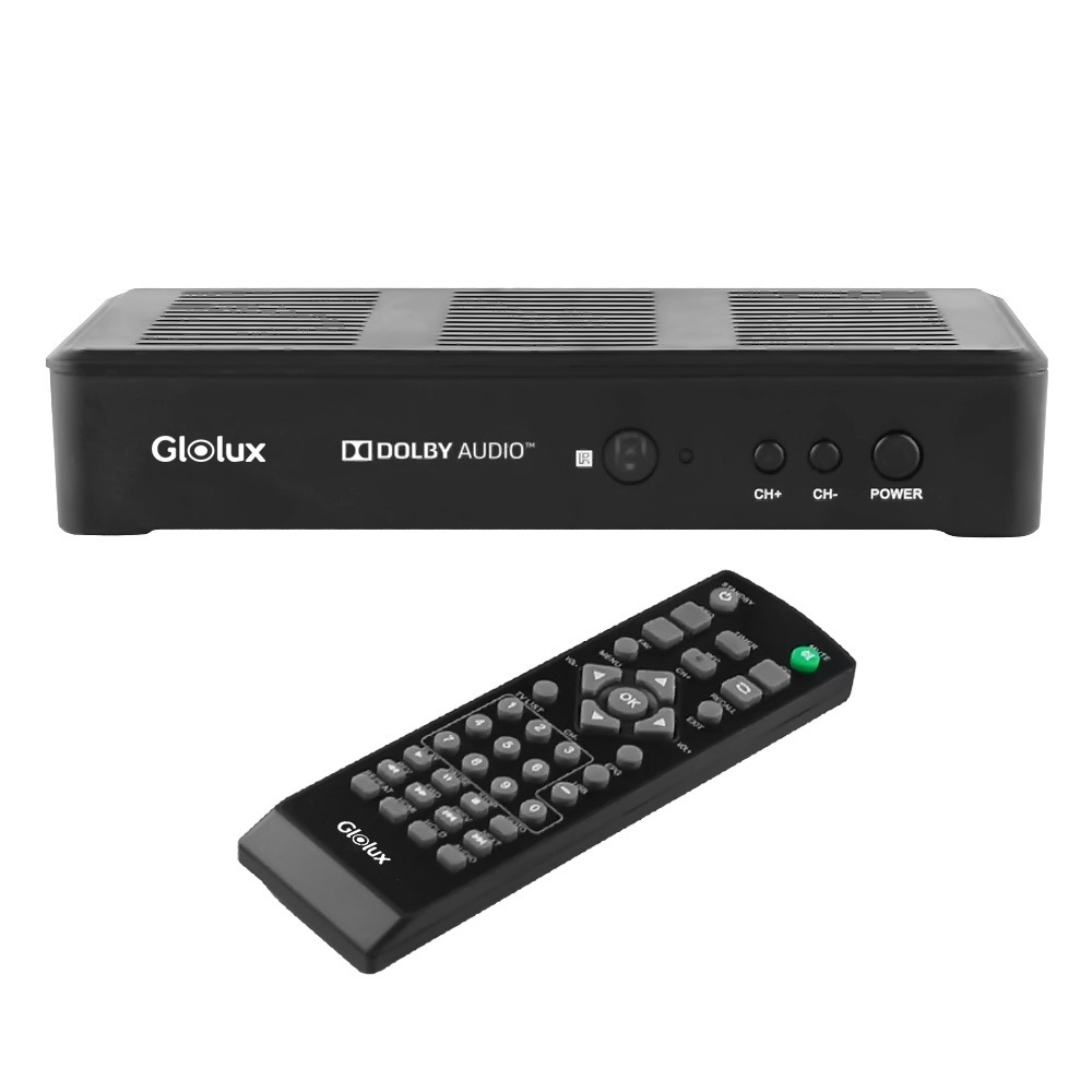 ATSC Digital Converter Box with TV Recording | USB Multimedia Player | TV Tuner Function (180STB)