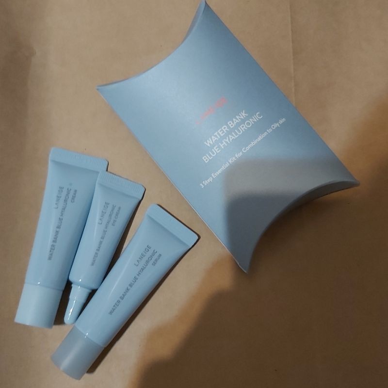 韓國蘭芝 Laneige  ｜  水酷修護保濕3件組 旅行組(清爽款)