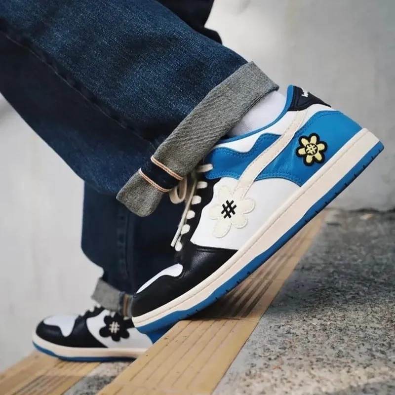 WATER THE PLANT WTP "THUNDER" Kicks 藍色小花 WTPS112393010