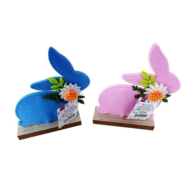 復活節木製擺飾品/兔子C款