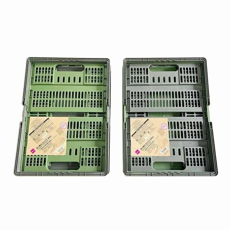 折疊式提把收納籃/47.8x34.9x24.5cm