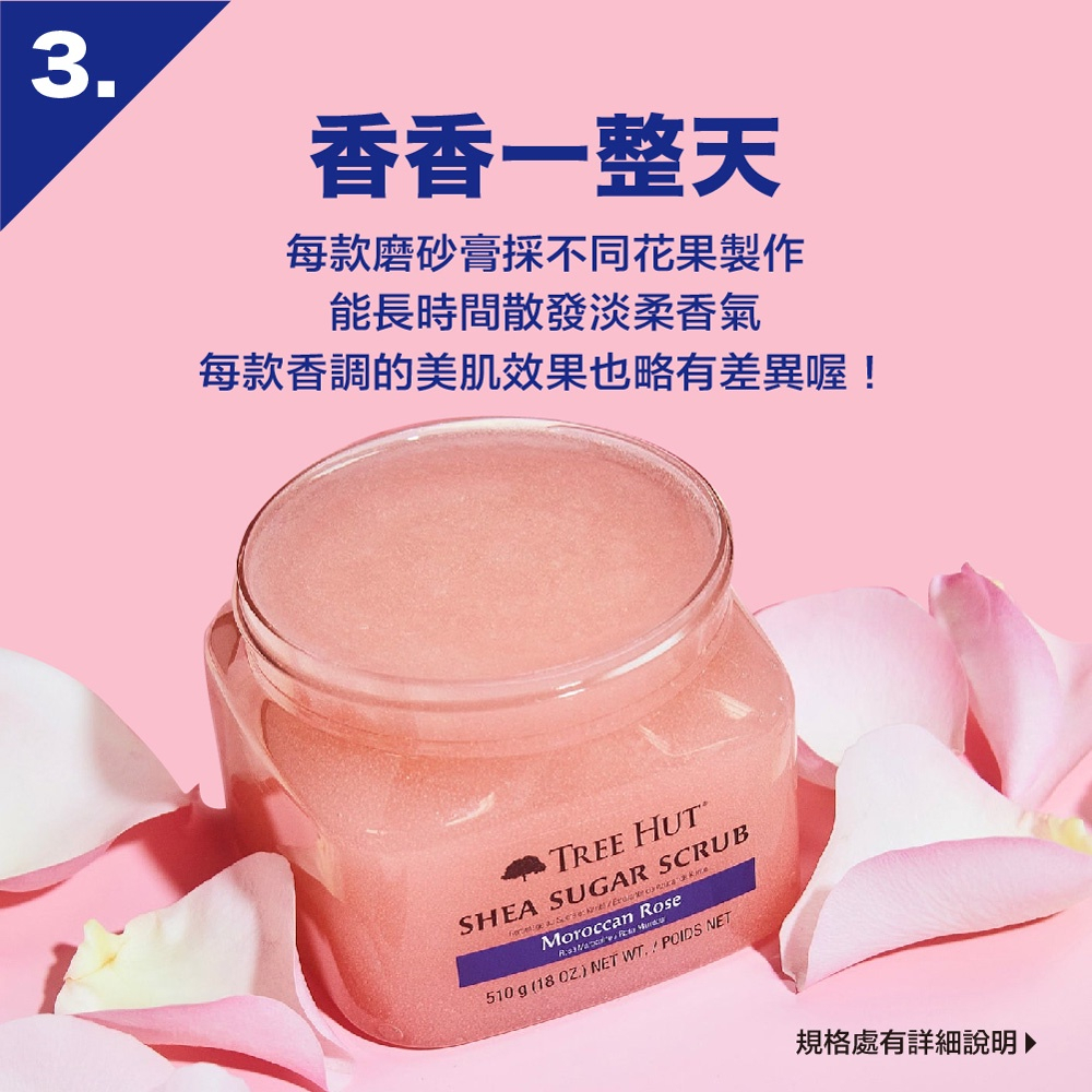 樹上小屋 TREE HUT  ｜乳木果蜜糖身體磨砂膏 椰子萊姆 510g