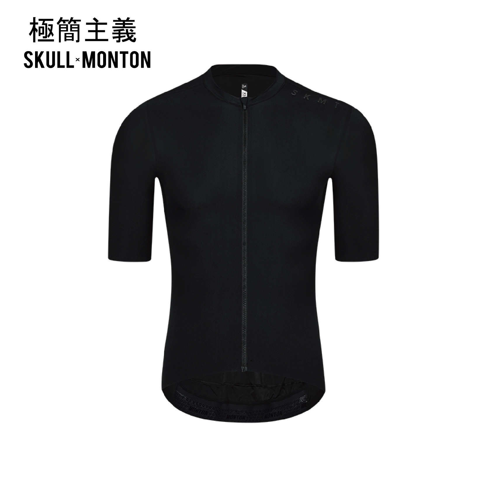 極簡主義黑色男款短上衣