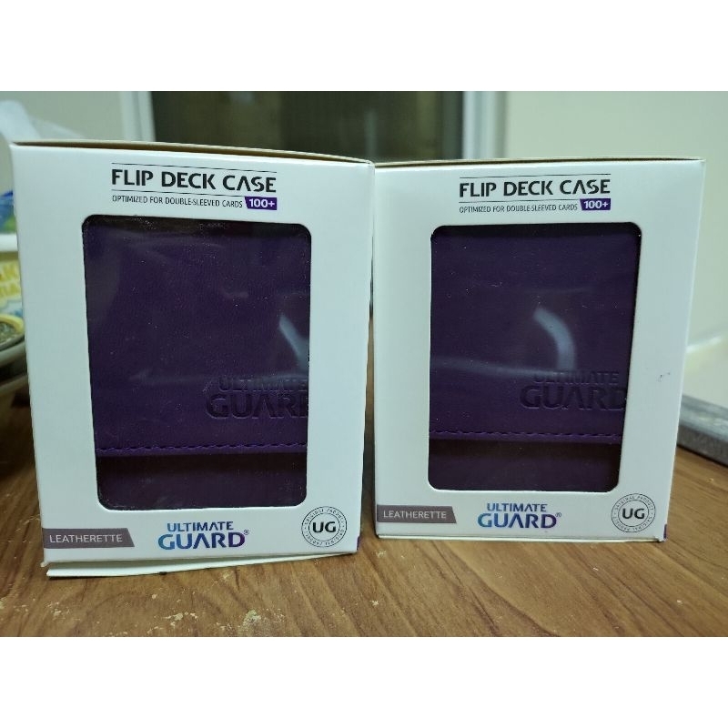 德國Ultimate Guard｜ 100+ UG 精品公司貨 熱銷款  牌盒 卡盒 高級人造皮革 磁吸掀蓋 寶可夢 紫色