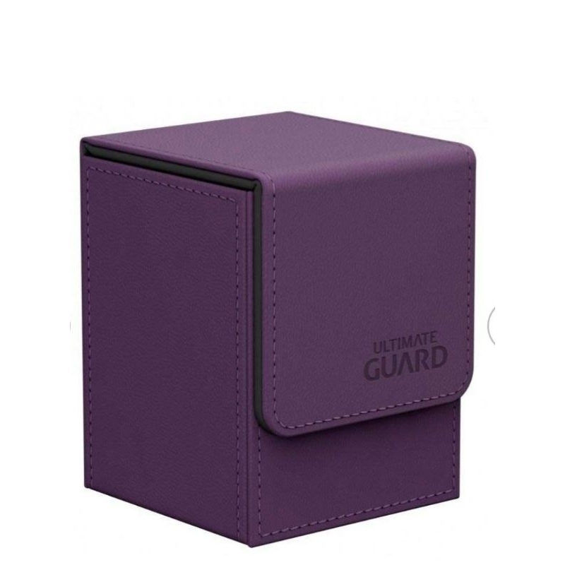 德國Ultimate Guard｜ 100+ UG 精品公司貨 熱銷款  牌盒 卡盒 高級人造皮革 磁吸掀蓋 寶可夢 紫色