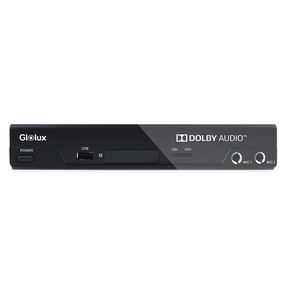GLOLUX | ATSC Digital Converter Box with Recording / Media Player / Karaoke (220STB)