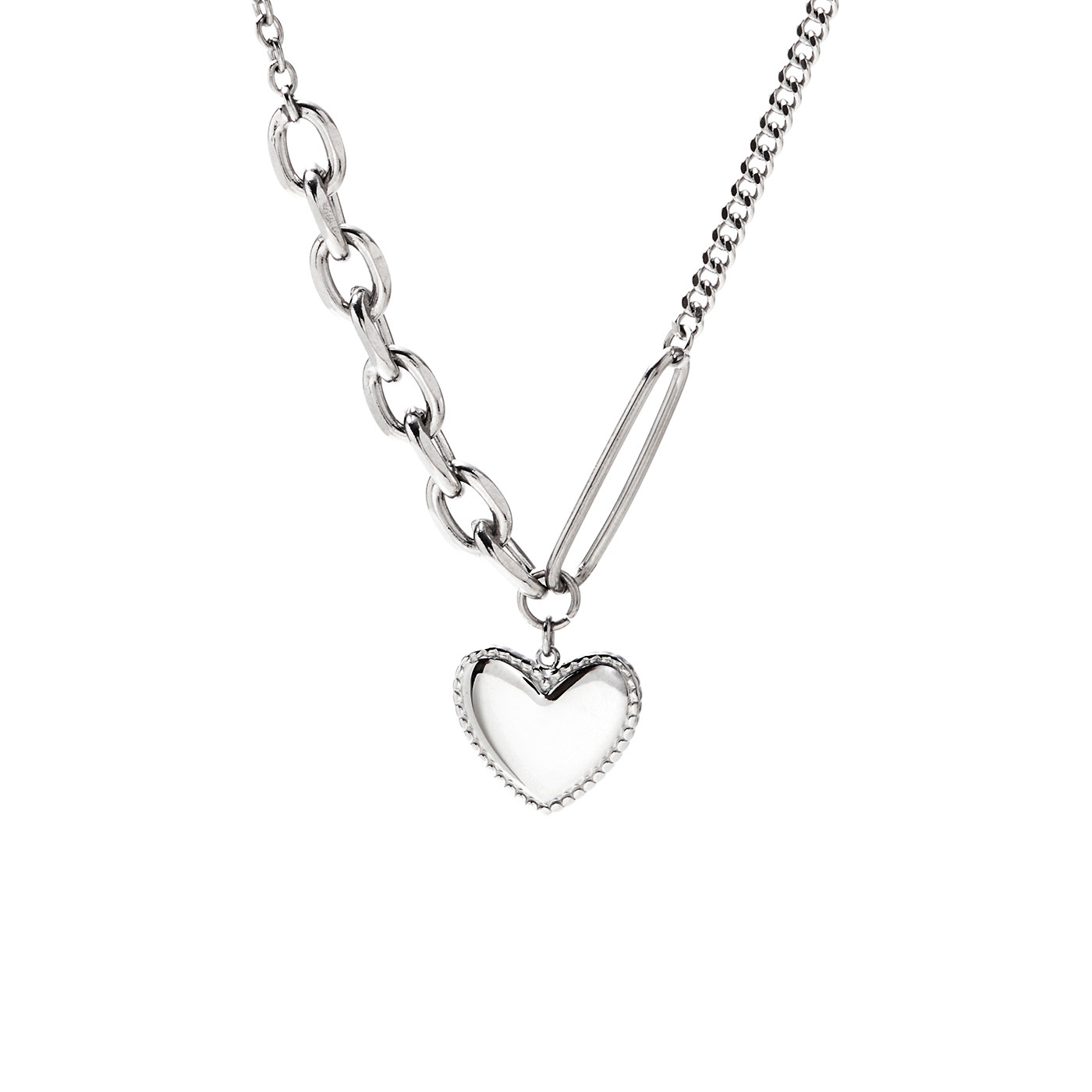 平價飾品,鋼飾,愛心,項鍊