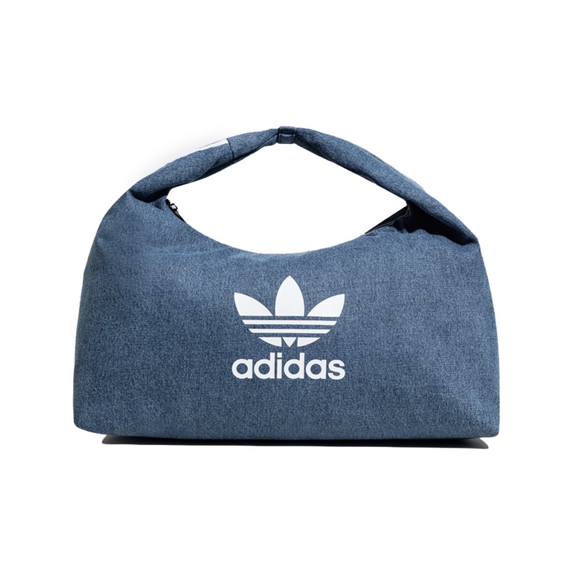ADIDAS ORIGINALS DEMIN 雲朵包三葉草牛仔丹寧單肩手提包附零錢