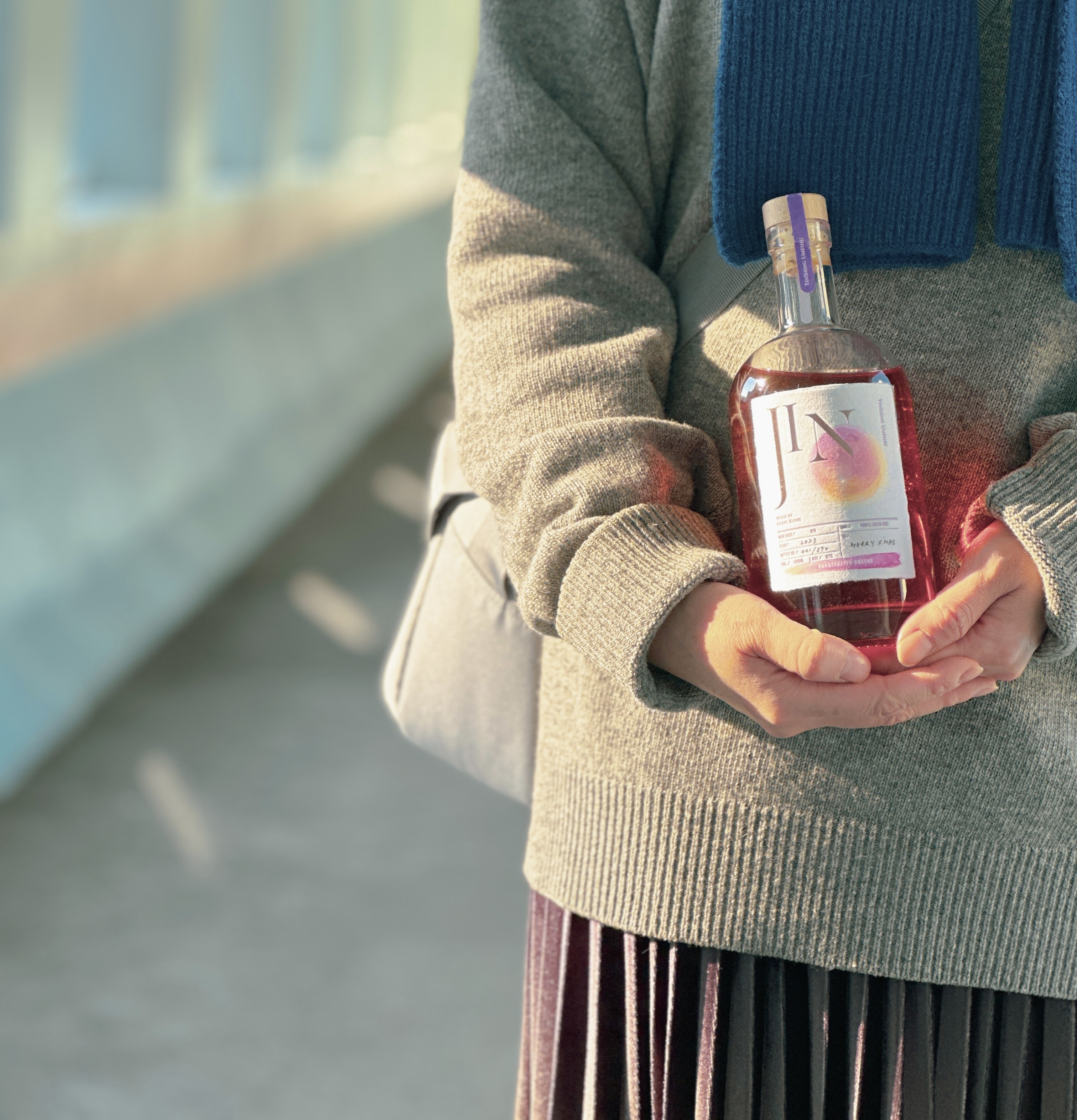 天成梅酒｜JIN 紫姬梅X氈酒浸釀｜香港手工釀