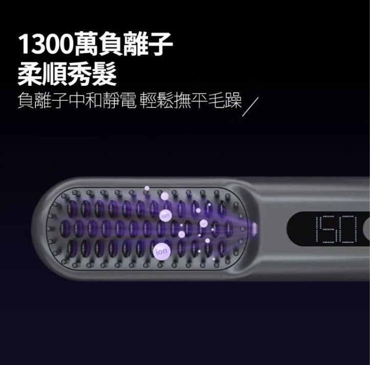 Lowra rouge 無線離子直髮造型梳