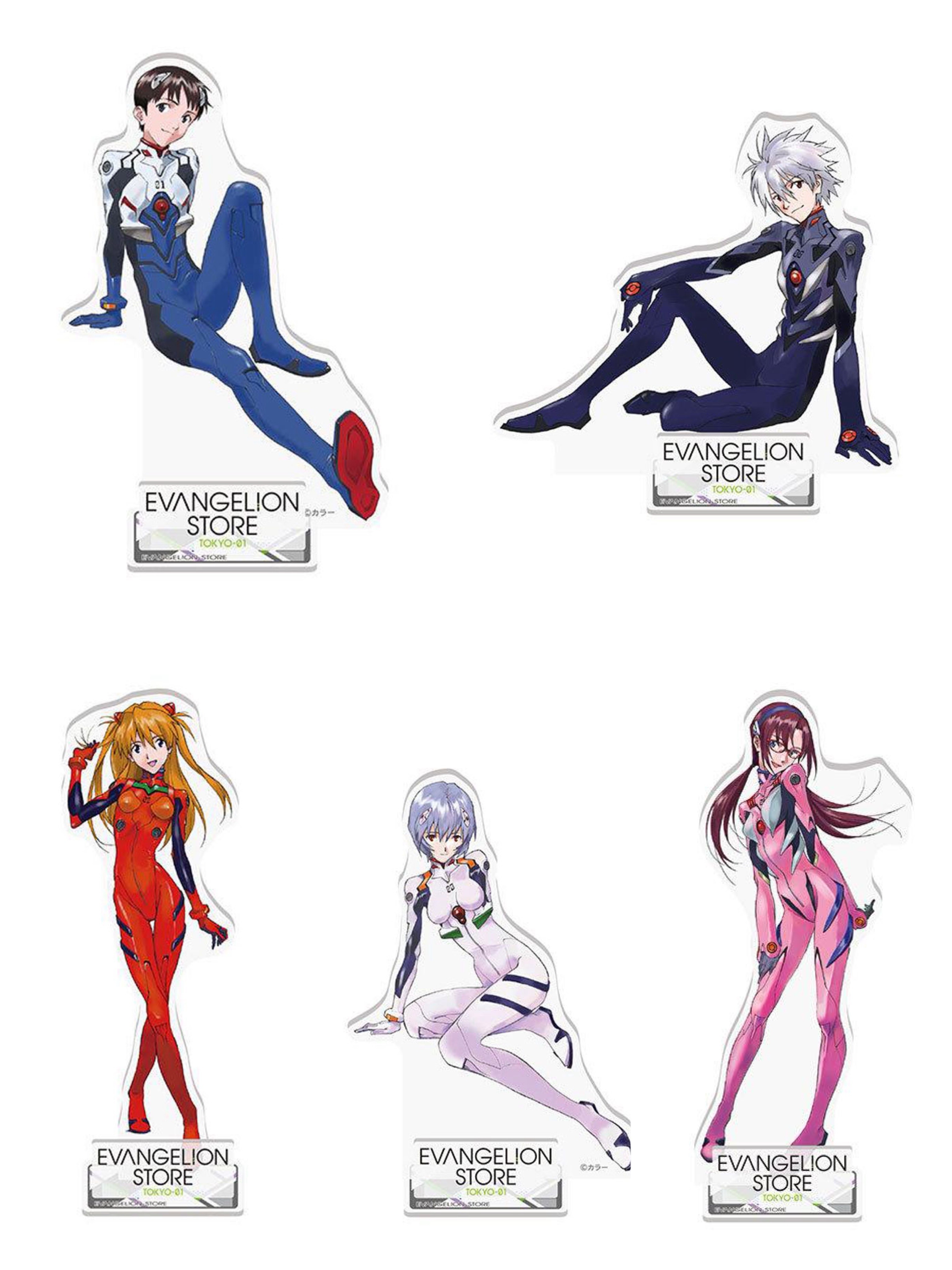 Evastore 預訂2024/7月 EVA STORE TOKYO-01【10周年記念】アクリルスタンド(メインビジュアル)
