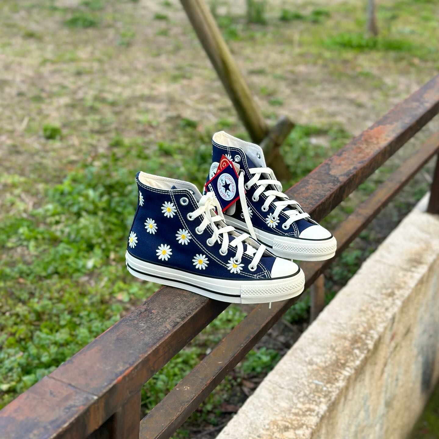 Converse All Star Daisyflower Hi 日本限定小雛菊3色高筒帆布鞋3131