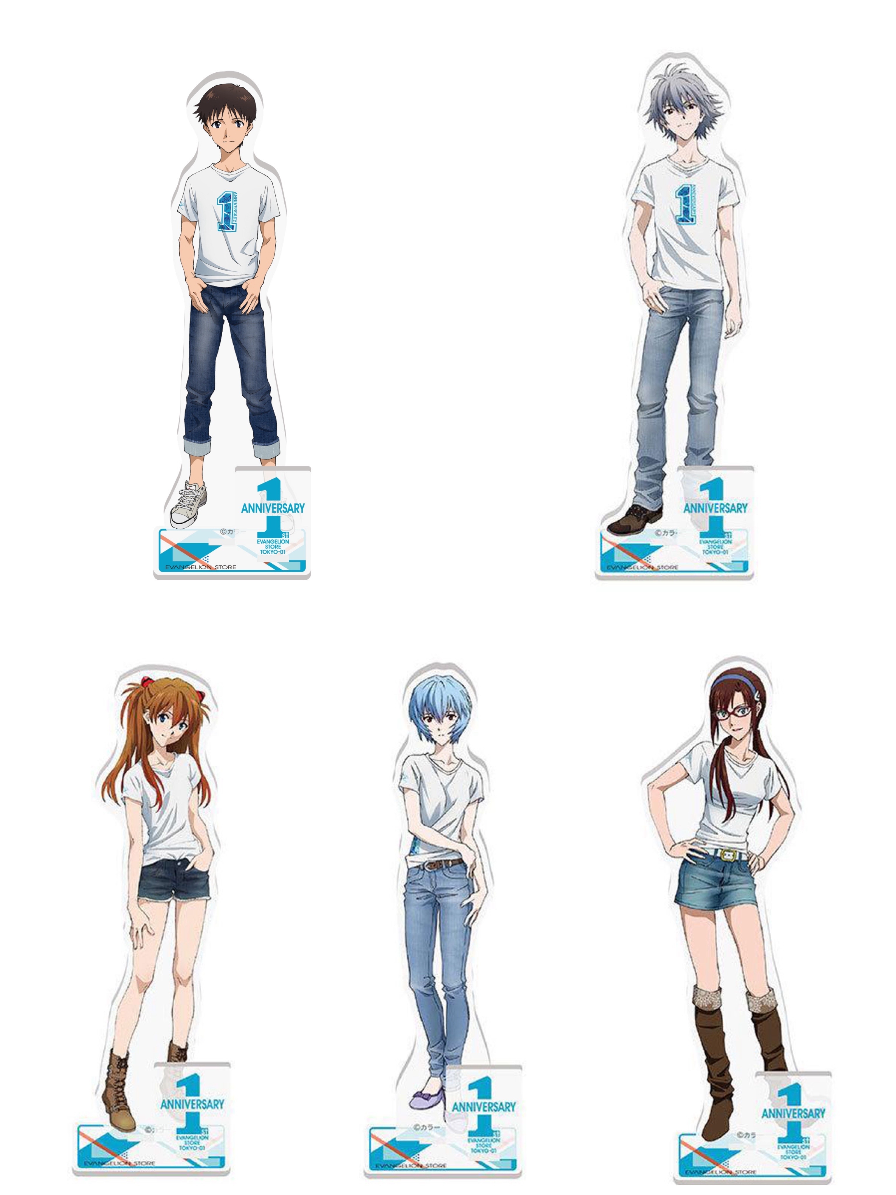 Evastore 預訂2024/7月 EVA STORE TOKYO-01【10周年記念】アクリルスタンド（1周年）