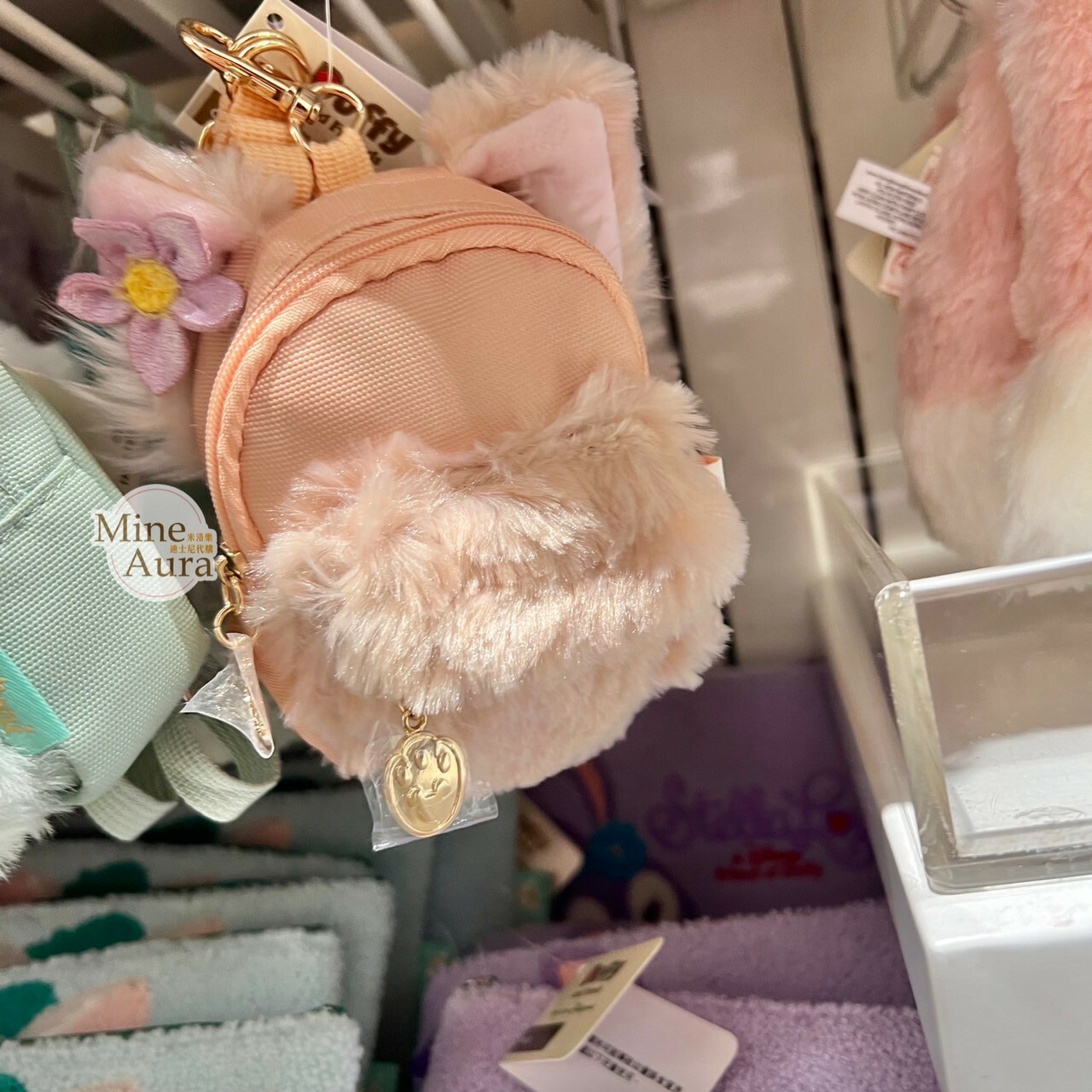 (現貨) 玲娜貝兒 Lina bell 迷你後背包造型 零錢包 掛包 小包 (附長掛繩) -香港迪士尼樂園