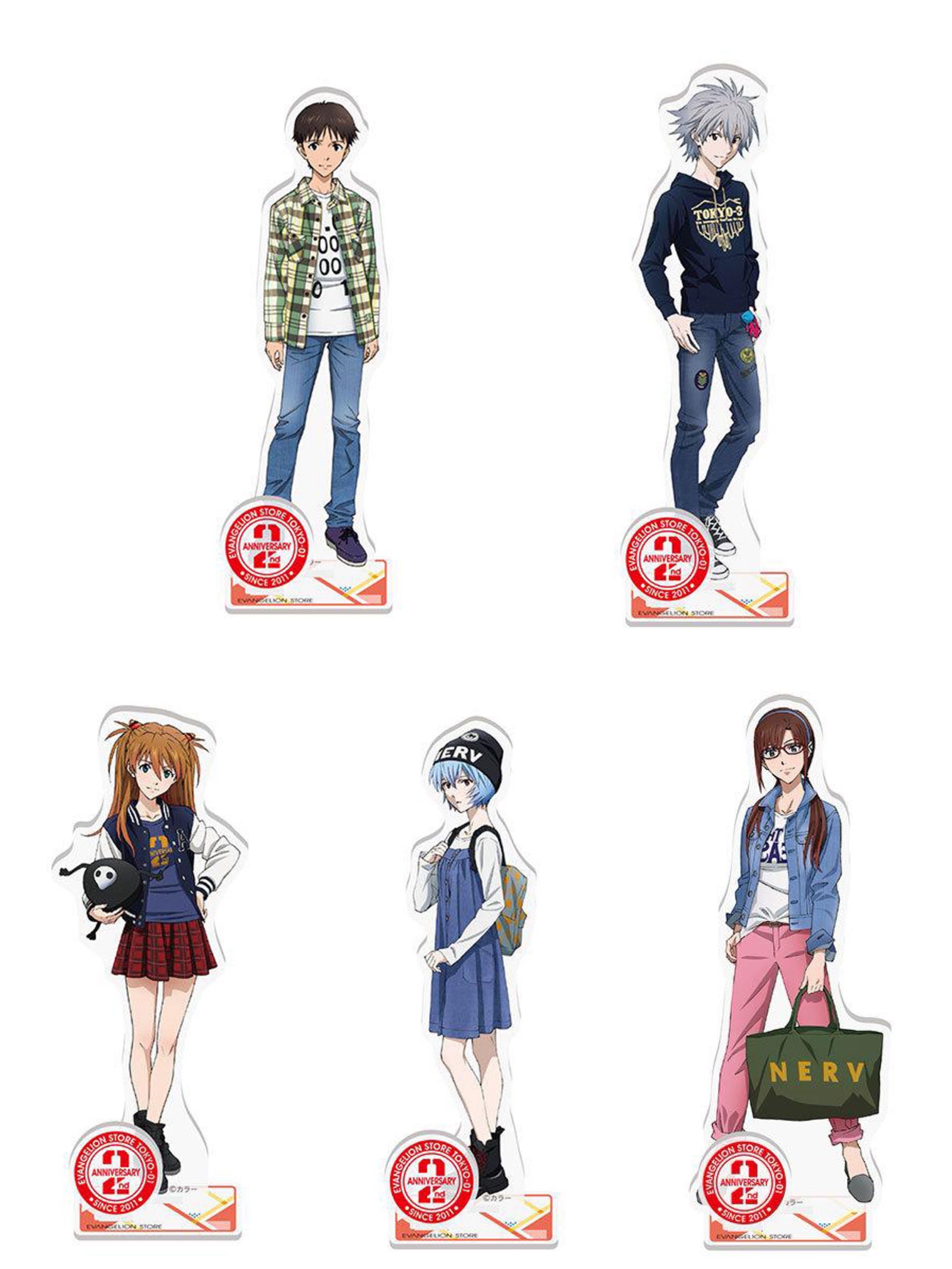 Evastore 預訂2024/7月 EVA STORE TOKYO-01【10周年記念】アクリルスタンド(2周年)