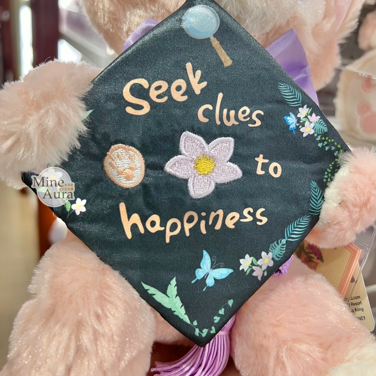 玲娜貝兒 Lina bell 畢業限定 學士帽 紀念 娃娃 玩偶 -香港迪士尼樂園